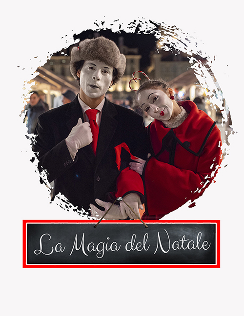 Bianca e Nerone in La Magia del Natale